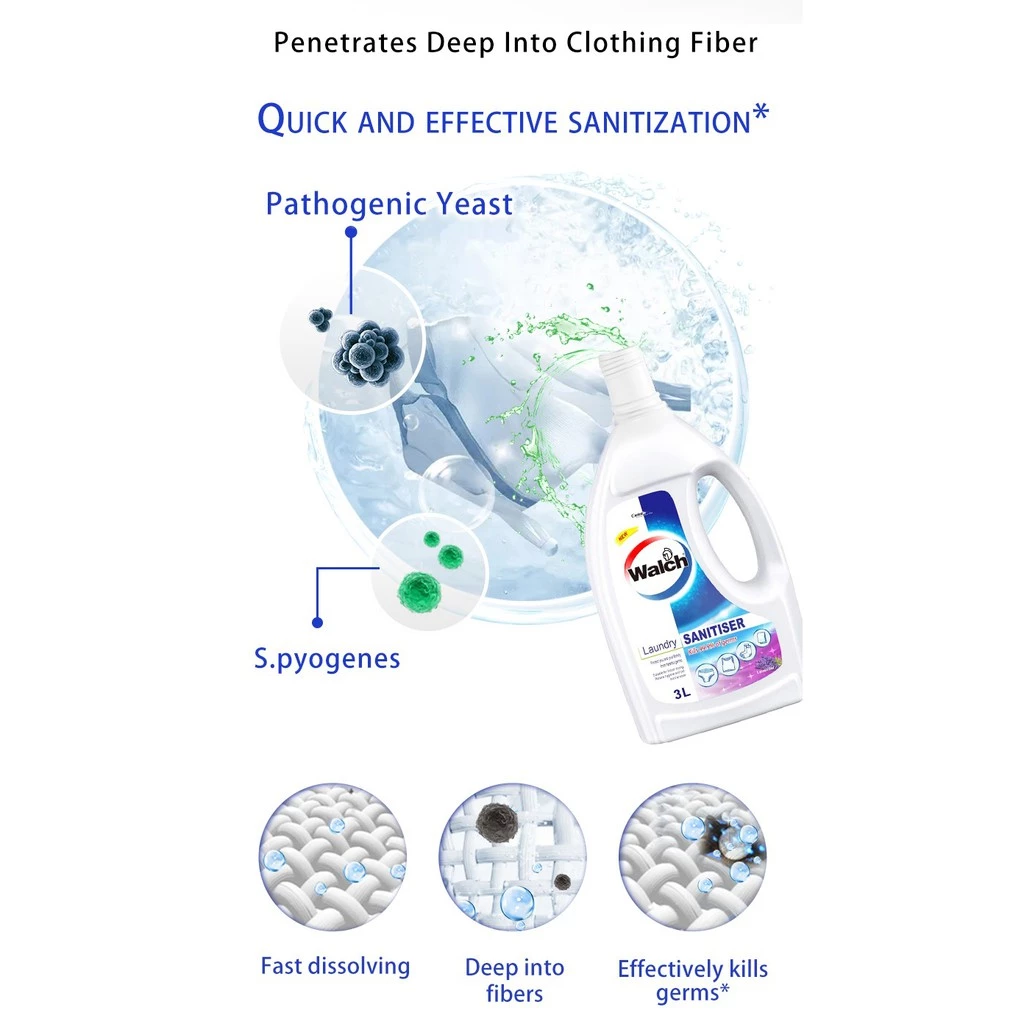 Walch® Laundry Sanitiser 3L x 4 Bottles - Image 4