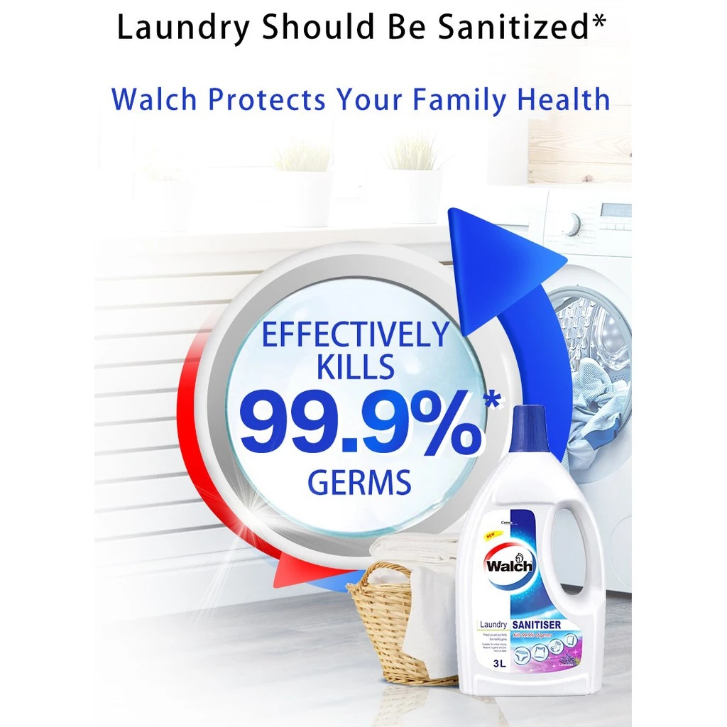 Walch® Laundry Sanitiser 3L x 4 Bottles - Image 6